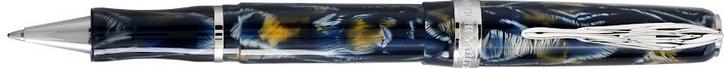 Pineider La Grand Belleza Ancient Celliuloid Wild Blue Rollerball 